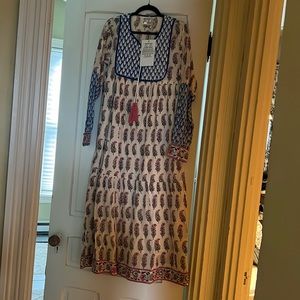 New with tags SZblockprints quilted maxi dress from Tuckernuck size medium